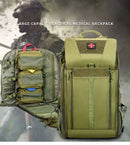 Tactical Outdoor Medical Backpack Large Capacity Camping Mountaineering Backpack Emergency Bag Multi-functional Storage Bag - M & M Global