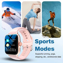 New Smartwatch, Answer/Make Calls, Message Reminders, Multi-Sport Mode, Weather Forecast, Suitable For Men/Women