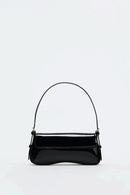 Red Baguette Underarm Bag New Fall 2024 Fashion simple commuter clamshell vintage shoulder bag - M & M Global