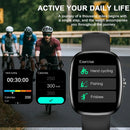 Smart watch, custom wallpaper, call reminder/rejection, multiple sports modes, music playback, unisex, suitable for iOS/Android