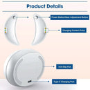 660nm Red Light Eye Massager with EMS Anti-Aging Eye Care Device Reduce Bags & Dark Circles Portable Eye Rejuvenation Pads - M & M Global
