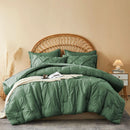 Luxury 5/7-Piece Comforter Set – Soft Queen Bed in a Bag with Sheets & Pillowcases – Twin, Full, Queen, King Sizes