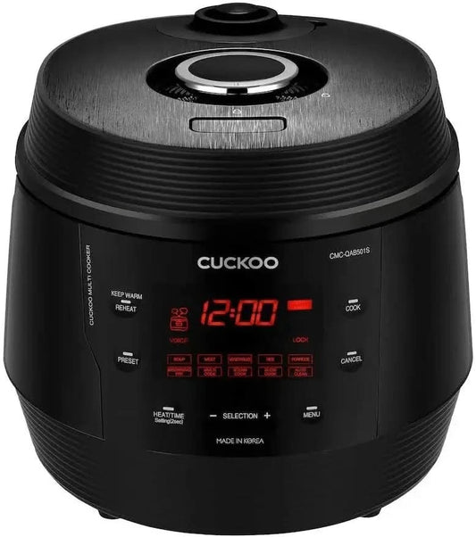 CMC-QAB501SB | 5QT. Standard 8-in-1 Pressure Cooker | 10 Menu Options: Slow Cooker, Sauté, Steamer, Yogurt & More, Made in Korea - M & M Global