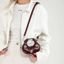 Retro Versatile Ladies Mini Handbag Women Big Rivet Personality Luxury Designer Crossbody Bags for Women Streetwear Shoulder Bag - M & M Global