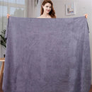 Enlarge and thicken microfiber bath towel, super soft, super absorbent and quick-drying towel - M & M Global