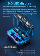 #M19 Bluetooth Headset Wireless Tws Gaming Support Noise-cancelling Touch In-ear Mini Emergency Power Bank Headset