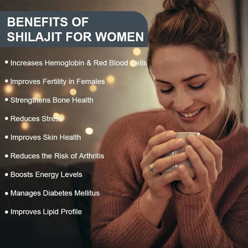 BBEEAAUU 60g 100% Himalaya Pure Shilajit Resin Original Mineral Health Supplement Non-GMO Brain Memory Cognitive Energy Health - M & M Global