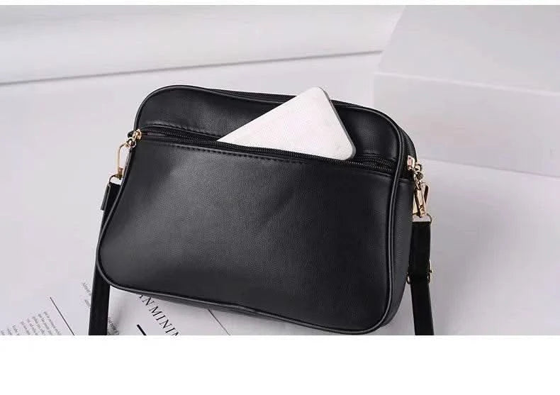 2025 Women's One Shoulder Small Square Handbag New Cross Border Foreign Trade Lingge PU Crossbody Versatile Small Messenger Bag - M & M Global
