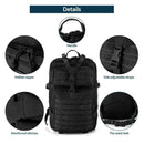 25L/50L Sturdy Nylon Waterproof Tactical Sports Trekking Fishing Hunting Camping Hiking Bag Backpack Outdoor Rucksacks - M & M Global