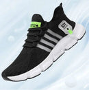 Breathable Mesh Men Shoes Trendy Lightweight Walking Flats Plus Size Male Tennis Sneakers Outdoor Running Fitness Shoes 2025 - M & M Global