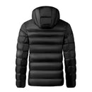 Men Autumn Winter New Thick Warm Hooded Parkas Jackets Coat Men Outwear Casual Windproof Waterproof Detachable Hat Parkas Men