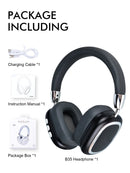 40 Hours Wireless Noise-cancelling Headphones - Personalized Space Audio USB-C Lossless Audio for iPhone Travel Sports Headset