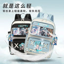 Miku Future School Backpack for Girls 2025 New Fashion Print Youth Pain Bag Large Capacity Backpack for School - M & M Global