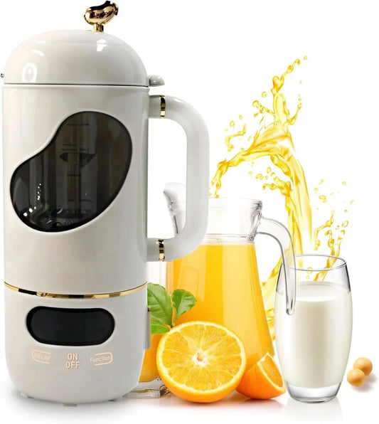 Nut Milk Maker, 35oz/1000ml Multi-Functional Automatic Soy Milk Maker for Homemade Nut, Soy, Almond, Oat Milk, Fruit and Vegetab - M & M Global
