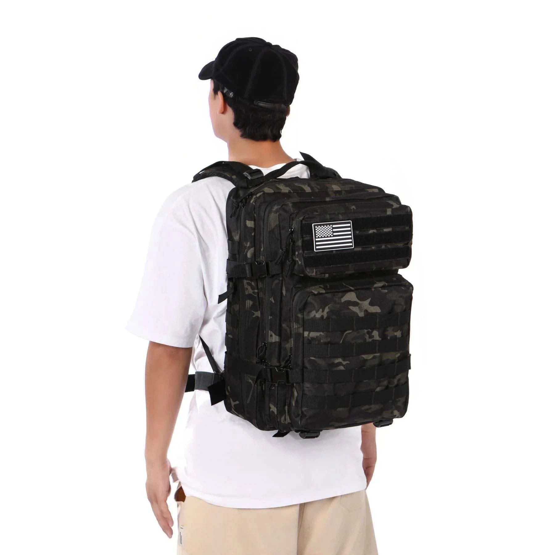 25L/50L Tactical Backpack Molle Bag Outdoor Bags Backpack for Hiking Camping Trekking Hunting Fishing GYM Bags Backpacks - M & M Global