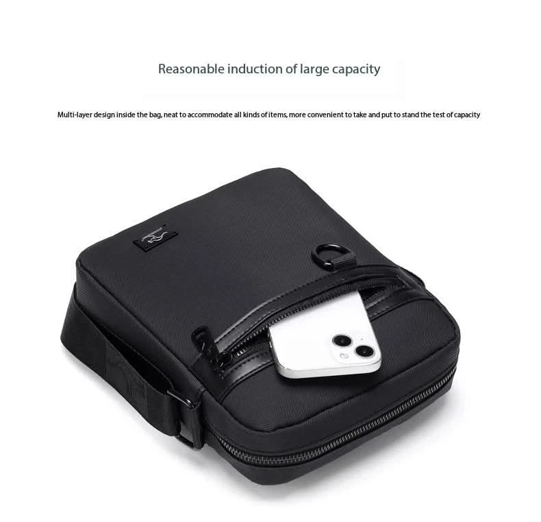 New Kangaroo Luxury Brand Business Messenger Bag Men  Crossbody Bag Man Shoulder Bags Male Oxford Casual  Business Handbag - M & M Global