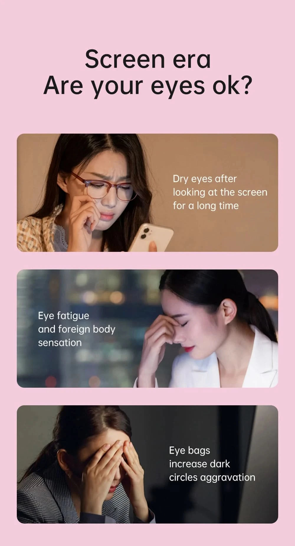 Electric Nano Steam Eye Massager Atomizing Eye Acupressure Massage Relieve Fatigue Dark Circles Improve Sleep Eye Care Machine - M & M Global