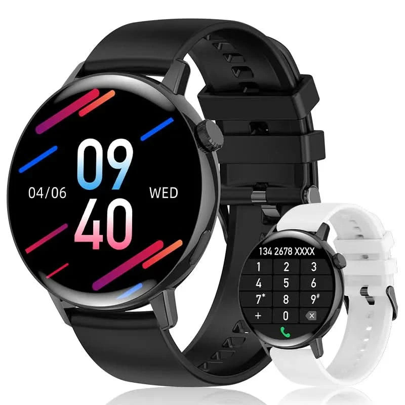 Women's Compatible For IPhone And Android Phones, Health Tracker/MessageReview/ Assistant/ Multi-Sport Mode/Music Playing
