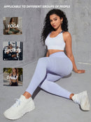 Sports Pants With Sexy Lines Lifting Buttocks Sports Tight Pants Women's High Waisted Elastic Fitness Pants Running Yoga Pants