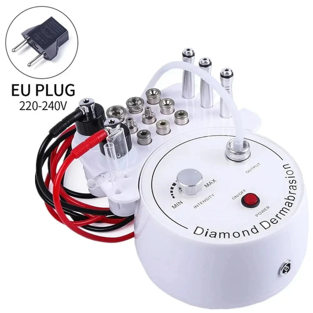 Professional 3 in1 Diamond Microdermabrasion Machine Water Spray Exfoliation Beauty Machine Removal Wrinkle Facial Peeling Tools - M & M Global