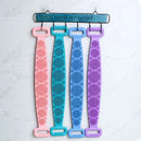 Body Sponge Silicone Brushes Bath Towels Scrubber Rubbing Back Peeling Massage Shower Belt Extended Skin Clean Brushes - M & M Global