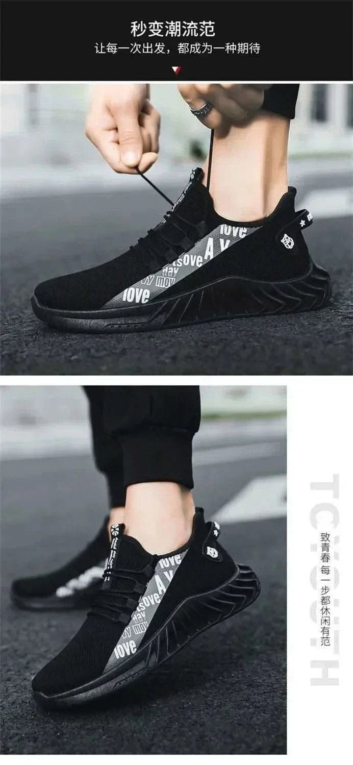 2025 Lightweight Men's Running Shoes - Breathable Gym Sneakers for Teens, All-Purpose Training & Walking Shoes with Mesh Comfort - M & M Global