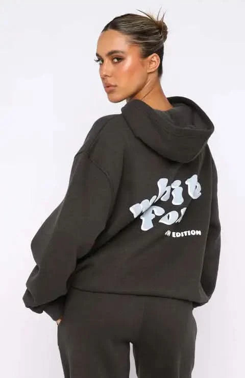 Street Casual Pant Set Clohtes Women's Sportswear Sportswear Jogging Suit Women's Hooded Sportswear Tide Suit