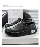 A Pair of Men's Wear-Resistant Men's Casual Shoes, Non-Slip, Wear-Resistant, Waterproof Work Shoes, Casual Sports Shoes for Men - M & M Global