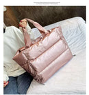Women Gym Bags Waterproof Sports Swimming Yoga Mat Pink Weekend Travel Duffle Bags for Women Sport Fitness Shoulder Handbag