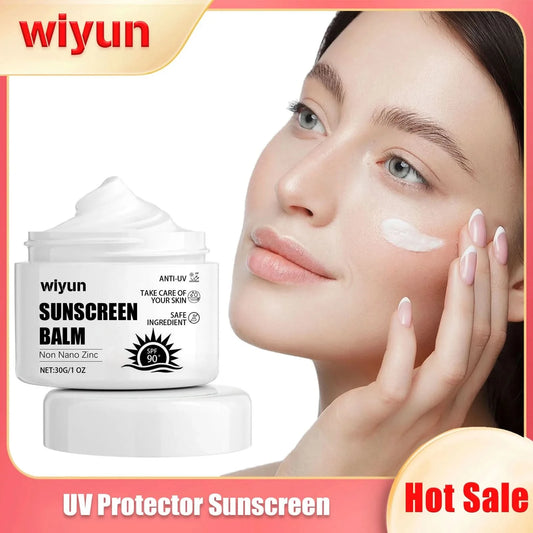 Facial Body Sunscreen Anti UV SPF90 Shine Protection Sunblock Solar Isolation Oil-Control Refresh Moisturizer Brighten Sun Cream - M & M Global