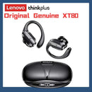 100% Lenovo Official Genuine Thinkplus XT80 Wireless Bluetooth Earphones 100h Ultra-long Battery Life Waterproof Sport Headphone - M & M Global