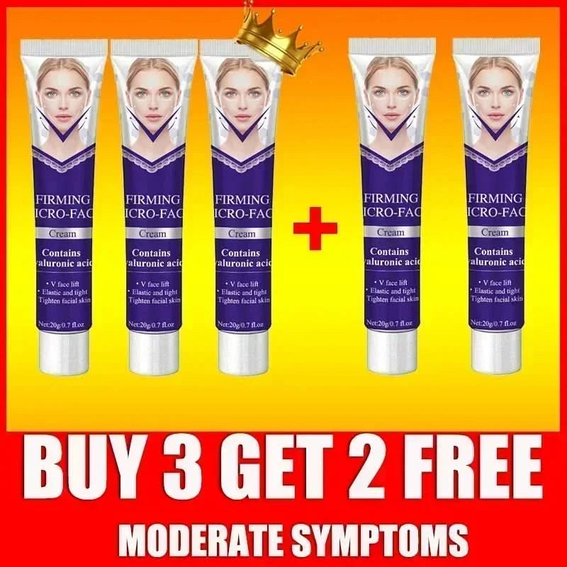 Effective V-Shape Face Slimming Lifting Facial Cream Lift Up V Double Chin Cheek Slimming Firming Anti Wrinkle Beauty Skin Care - M & M Global
