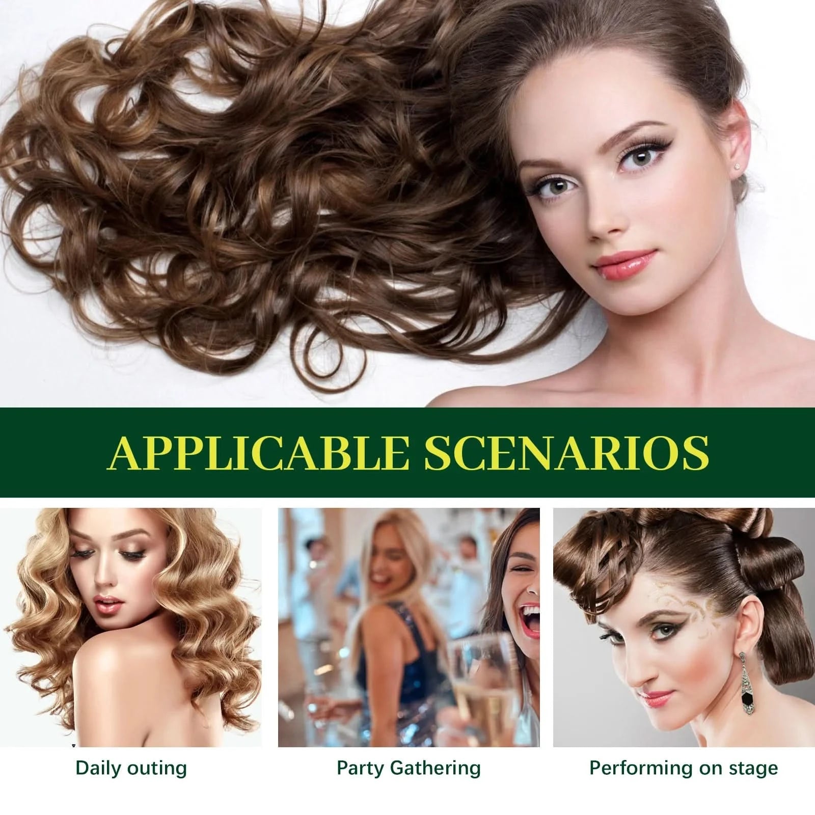 Olive Oil Hair Hold Mousse Anti Frizz Lasting Nourishing Natural Hair Wave Curl Fluffy Hairspray Hair Hold Spray for Hairstyle - M & M Global