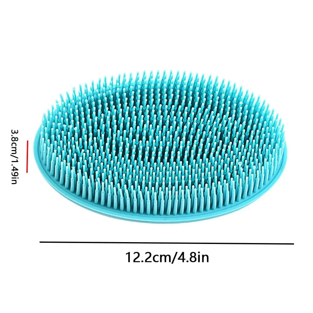 Soft Silicone Body Brush Wash Bath Shower Exfoliating Skin Fit For Baby Bath Shampoo Facial Massage Brush Supplies Dropship - M & M Global