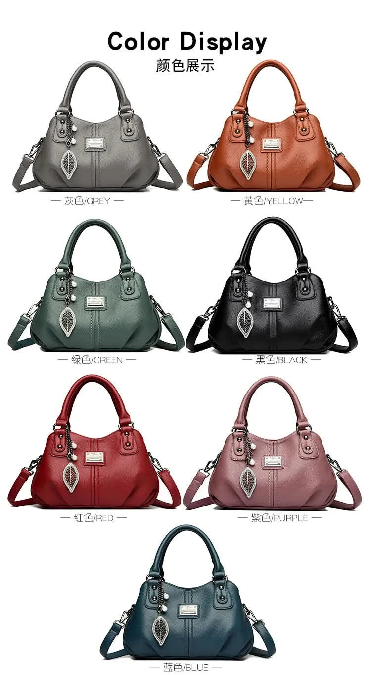 Women'S Bag 2025 New Designer Mid Year Lady Mom Crossbody Large High-Capacity Handbag - M & M Global