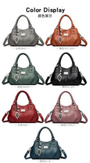 Women'S Bag 2025 New Designer Mid Year Lady Mom Crossbody Large High-Capacity Handbag - M & M Global