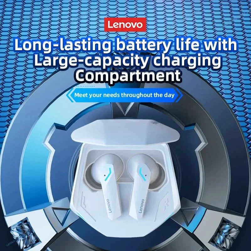 Lenovo GM2 Pro Wireless Headphones Earphones Bluetooth Touch Control Noise Reduction Stereo Earbuds Headsets for Xiaomi Iphone - M & M Global
