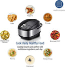 Rice Cooker, Japanese Large Rice Cooker with Fuzzy Logic Technology, 11 Presets, 10 Cup Uncooked/20 Cup Cooked, Auto Keep Warm, - M & M Global
