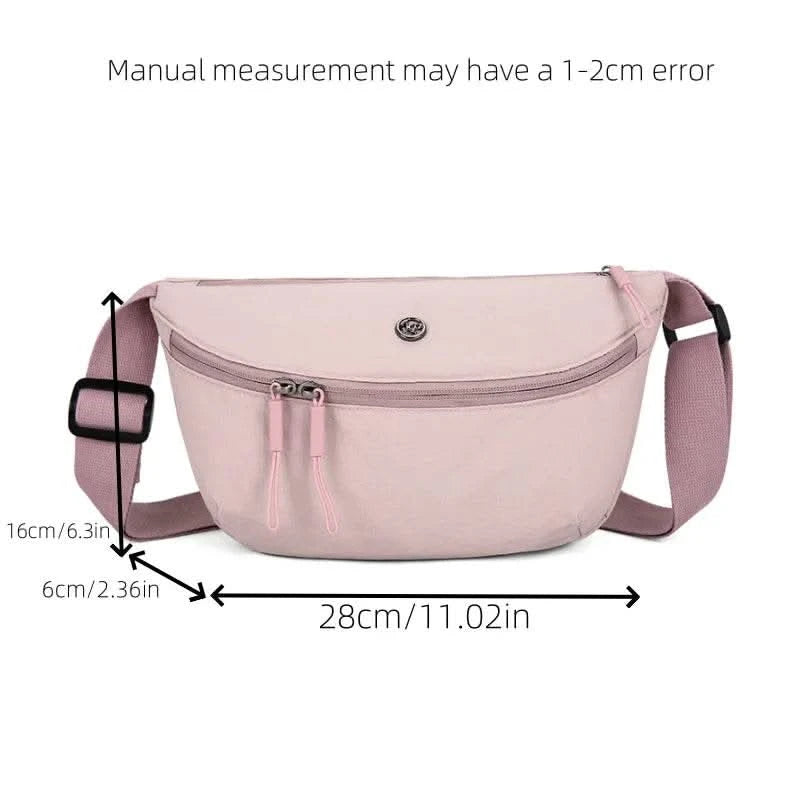 Bag Women 2025 New Korean Versatile Popular Saddle Bag Shoulder Bag Sports Commuter Crossbody Multi functional Backpack - M & M Global