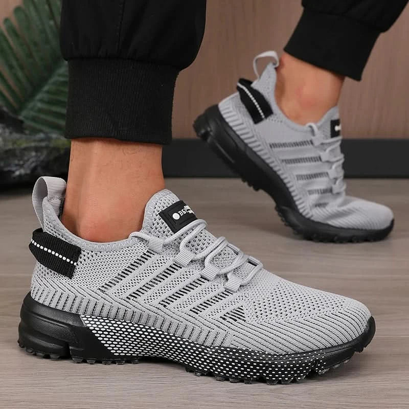 Hot Selling Men's Running Shoes Breathable Casual Non Slip Fashionable Trendy Outdoor Fitness Training Size 36-46 Sports Shoes - M & M Global