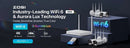 ZOSI 360° Smart Home Security Camera PTZ Auto Tracking Baby Monitor AI Panoramic HD Night Vision Indoor WiFi Surveillance Camera