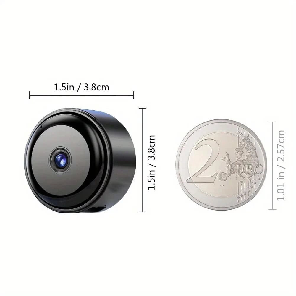 2K/3MP Mini wireless FHD camera - night vision, motion detection alarm, 1080P surveillance camera, remote monitoring, - M & M Global