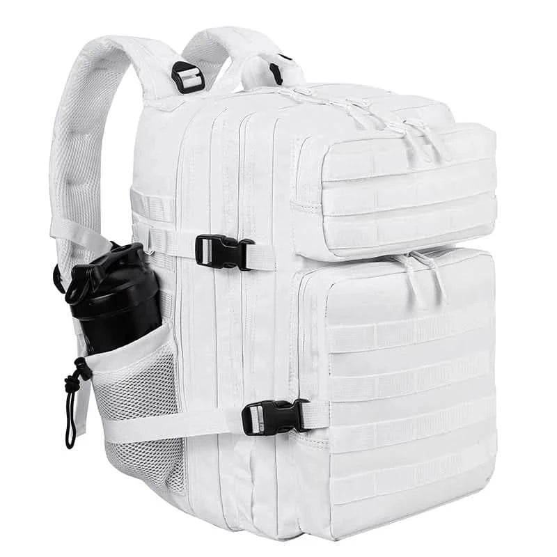 LHI 45L Tactical Backpack for Men and Women Large Athlete Gym Bag Outdoor Sports Hiking Survival Rucksack with Bottle Holder - M & M Global