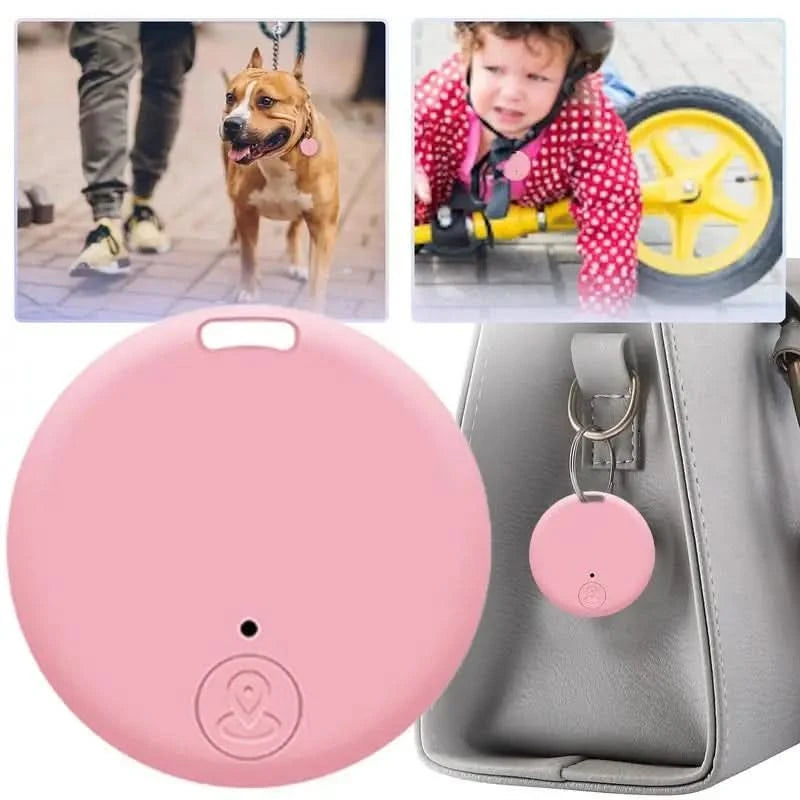 Mini GPS Locator AntiLost Alarm Wallet Keychain Smart Tag Bluetooth-Compatible Tracer Keychain Dog Pet Child Tracker Key Finder - M & M Global