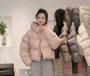 2025 New Fashion White Duck Down Jacket Hooded Women Autumn Winter Warm Over Size Casual Short Thick Outwear Female Coat