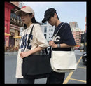 Collage Student School Bags Women&Men Unisex Crossbody Bags Multipockets Messenger Bag Simple Nylon Shoulder Bag - M & M Global