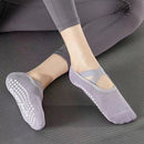 Women's Professional Yoga Socks Anti-Slip Sweat-Absorbent Breathable Pilates Ballet Dance Sport Socks for Active Ladies