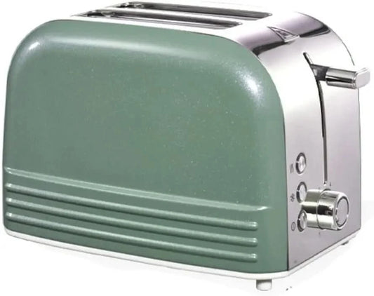 Toaster Ovens 2 Slices Toaster, Home Small Breakfast Maker, Sandwich Maker Toaster, 3 Modes, 6-speed Toasting, Double-sided Toas - M & M Global
