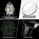 POEDAGAR Top Luxury Watch For Men Military Waterproof Luminous Date Week Man Wristwatch Leather Men's Quartz Watches Sport Reloj - M & M Global