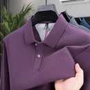100% cotton trendy fashion brand spring and autumn new comfortable long sleeved men hot selling designer original polo shirt top